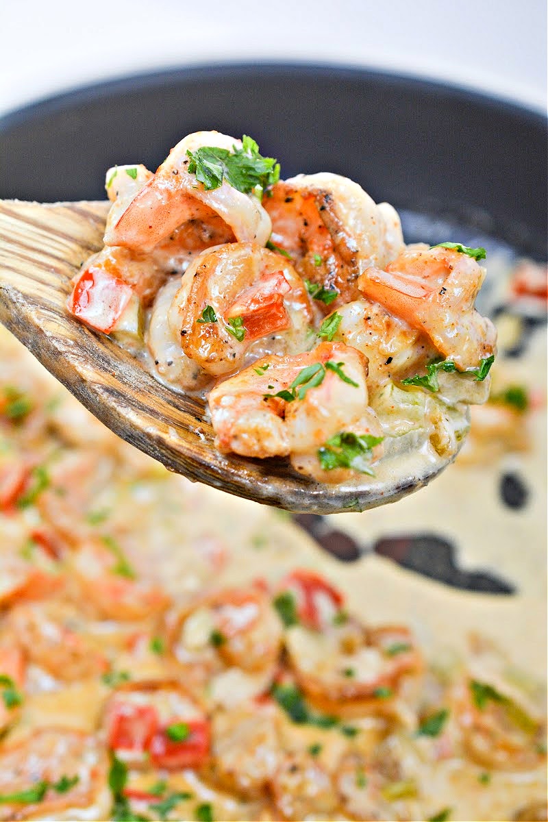 Creamy Keto Cajun Shrimp