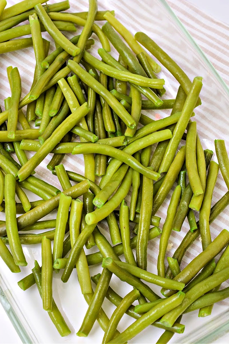 Low Carb Italian Ground Beef and Green Beans Bake