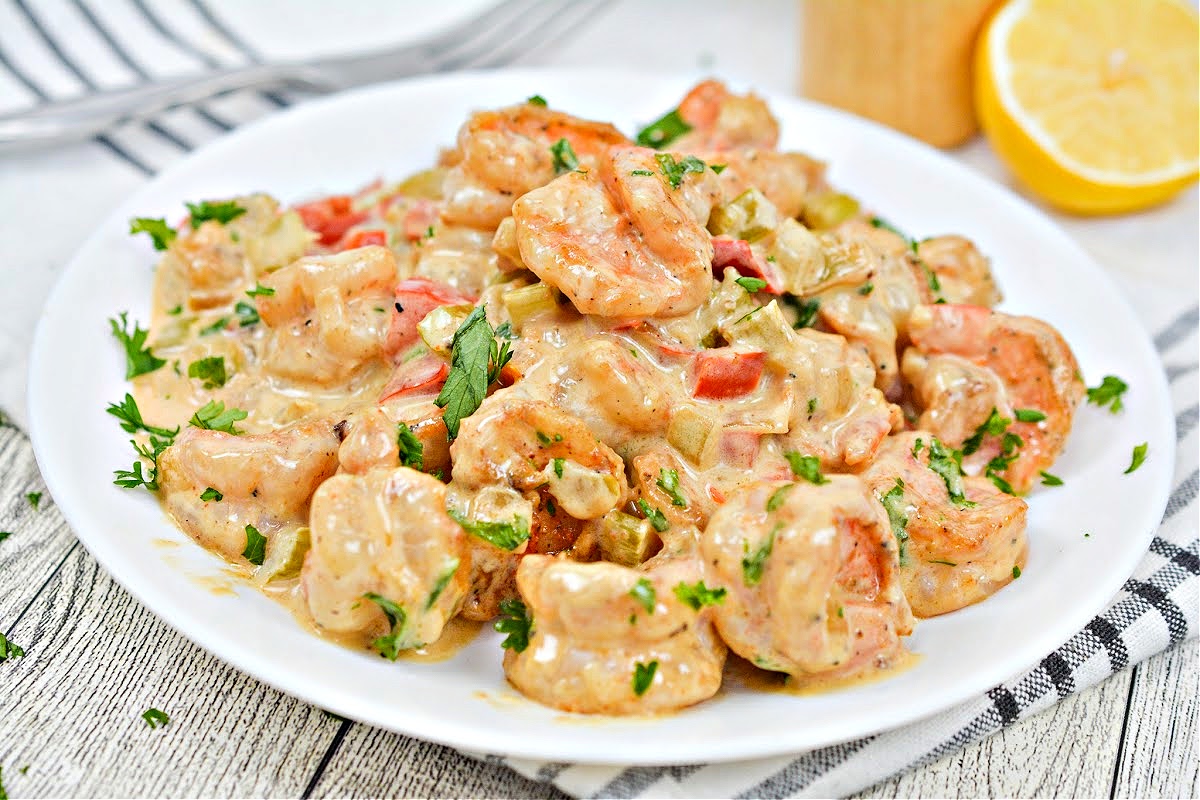 Creamy Keto Cajun Shrimp