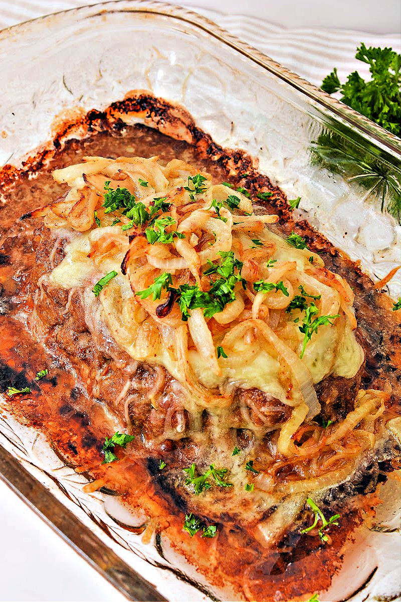 Keto French Onion Meatloaf
