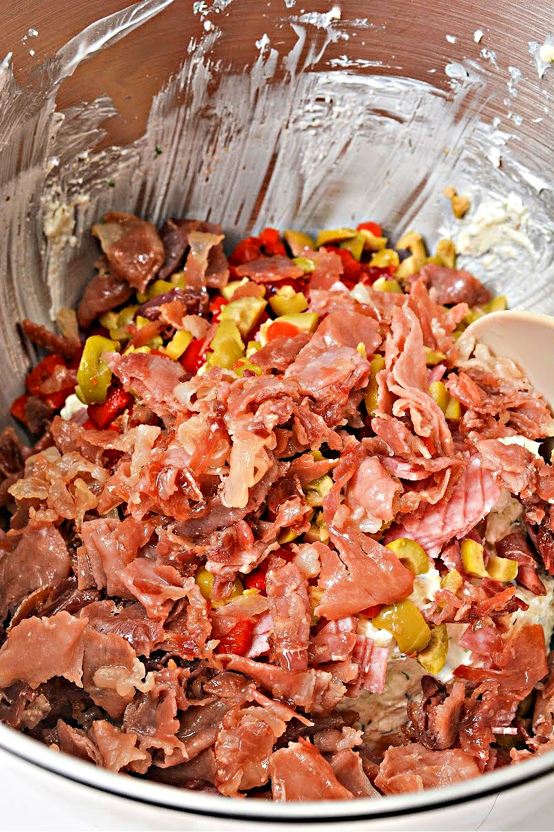 Keto Antipasto Cheese Balls