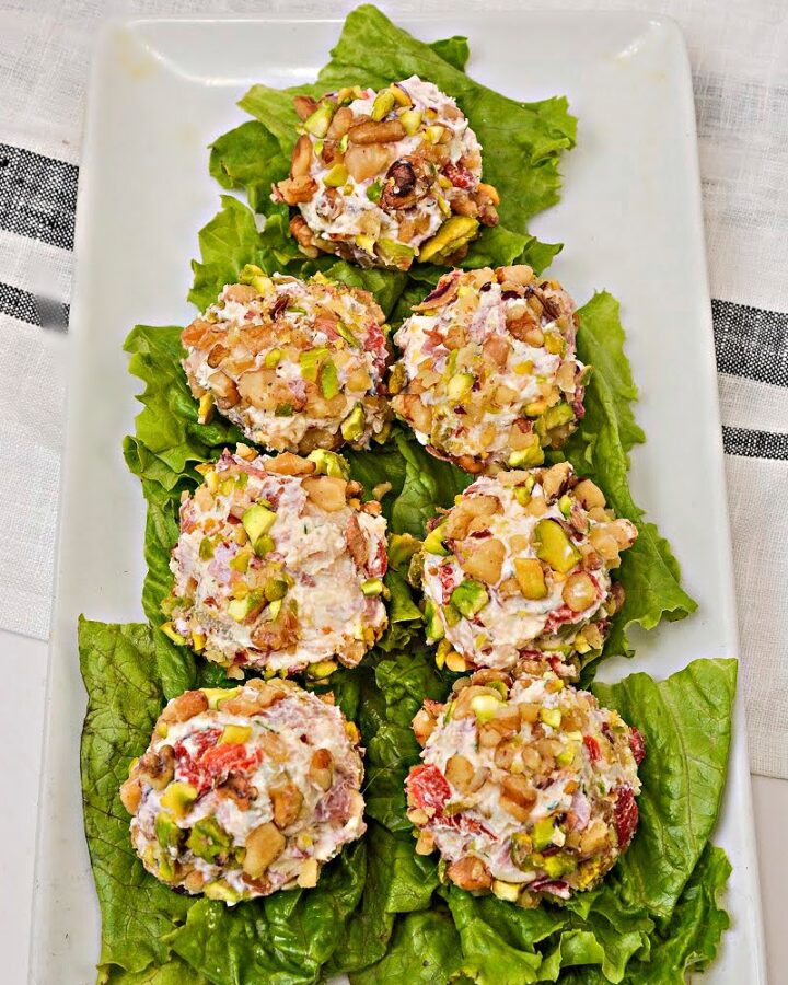 Keto Antipasto Cheese Balls