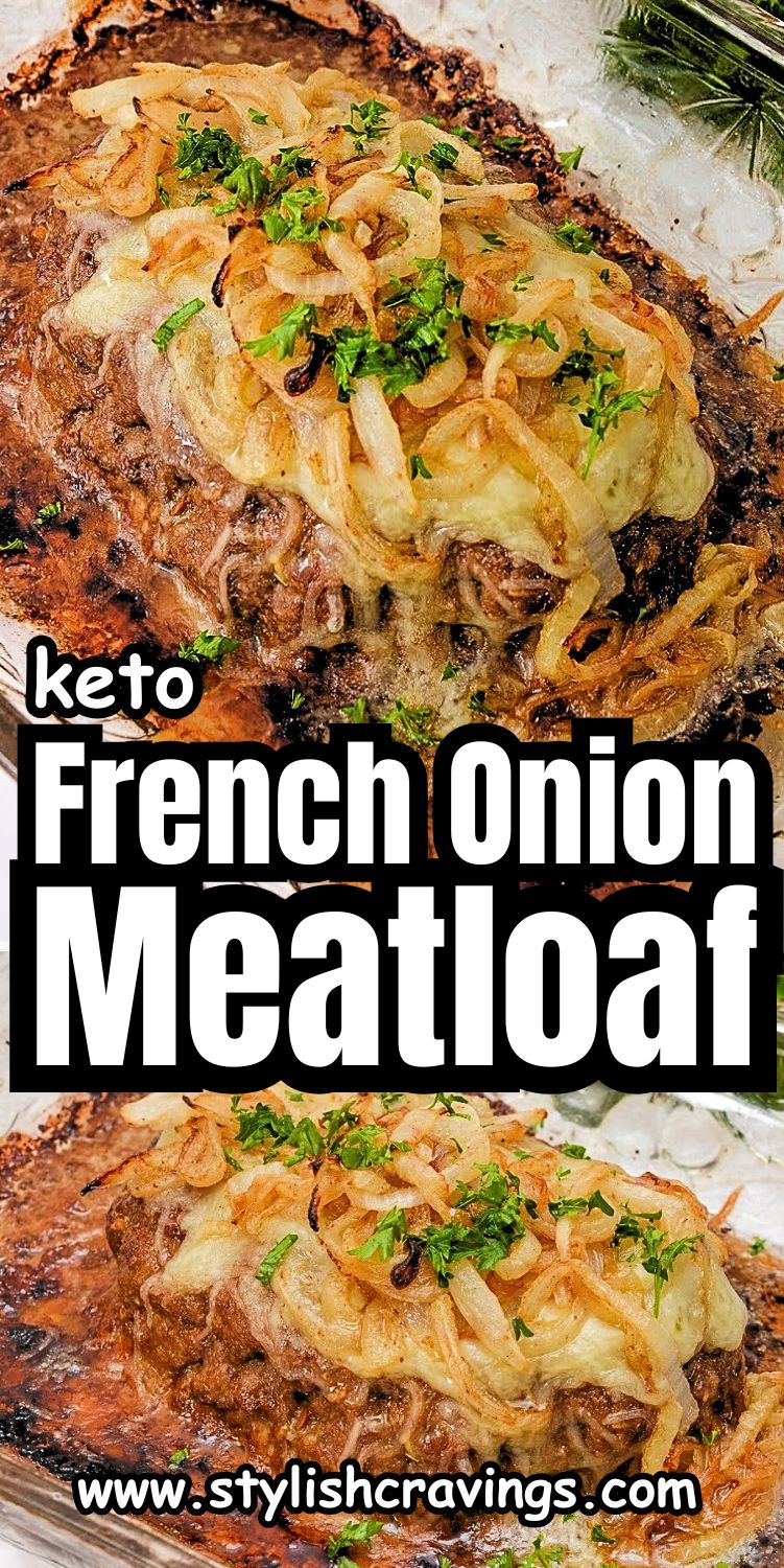 Keto French Onion Meatloaf