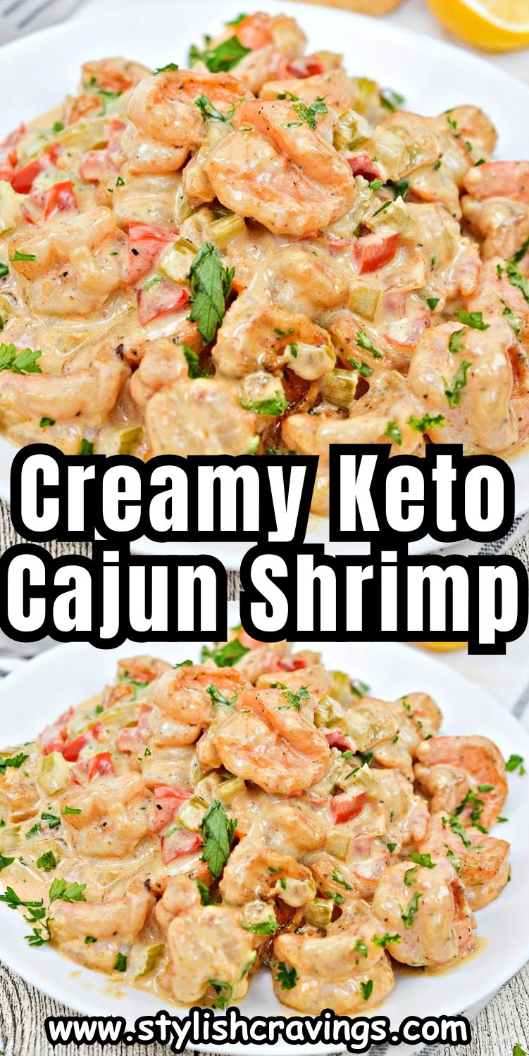 Creamy Keto Cajun Shrimp