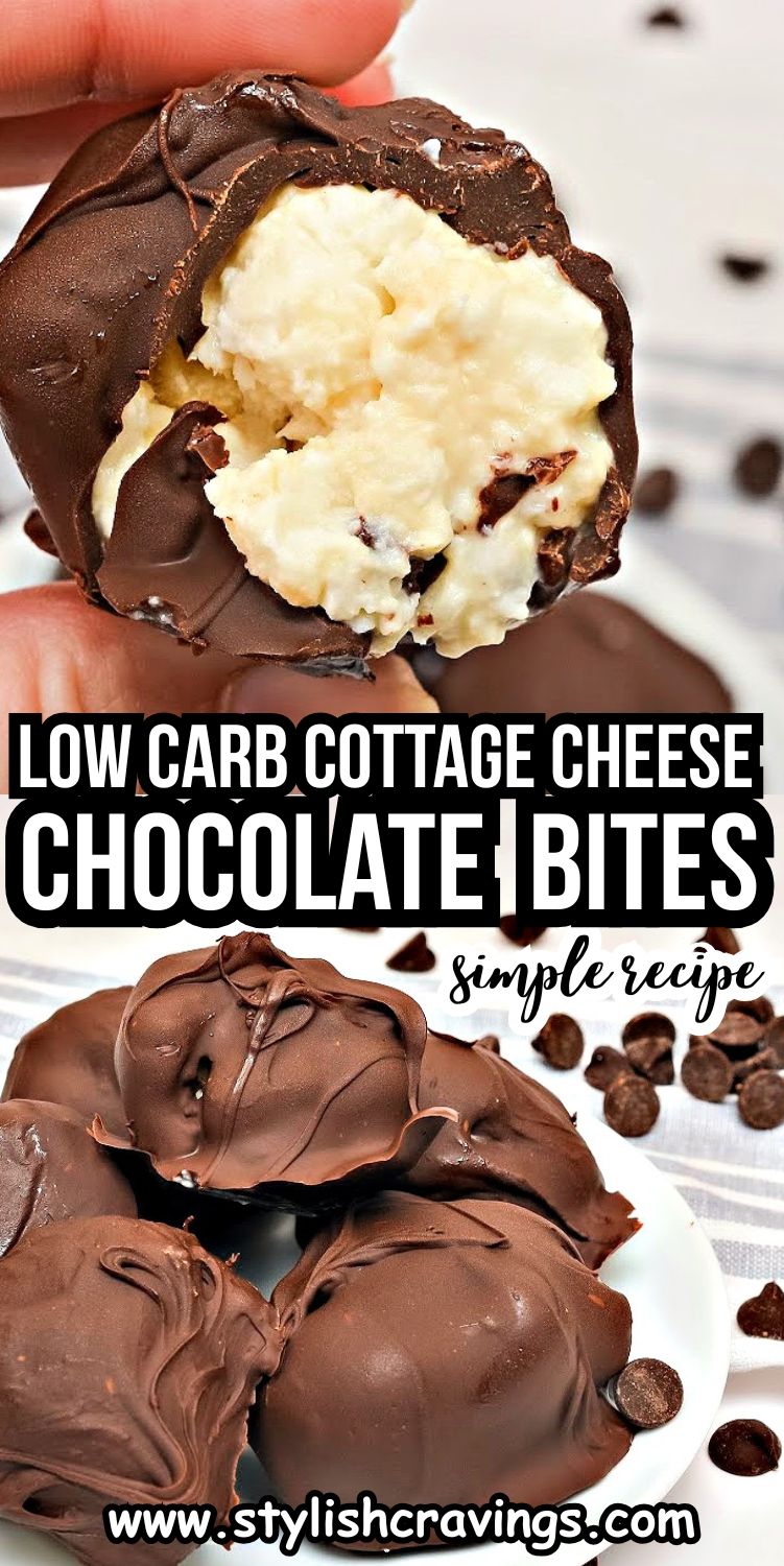 Low Carb Cottage Cheese Chocolate Clusters