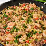 Keto Seafood Dirty Rice