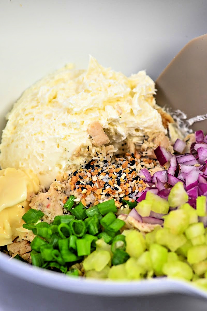 Keto Everything Bagel Chicken Salad