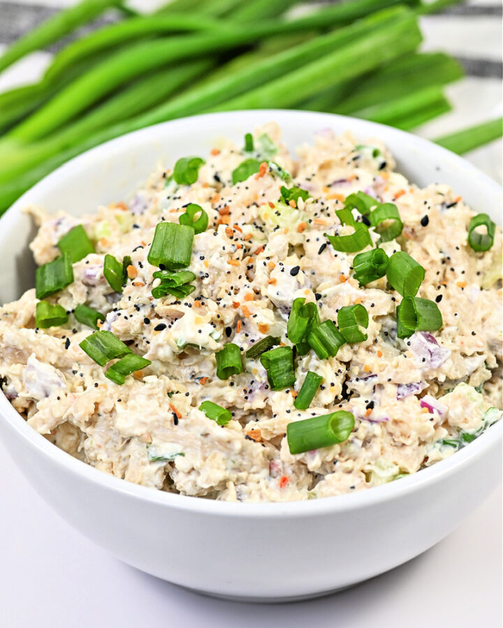 Keto Everything Bagel Chicken Salad