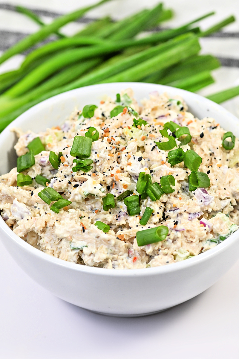 Keto Everything Bagel Chicken Salad