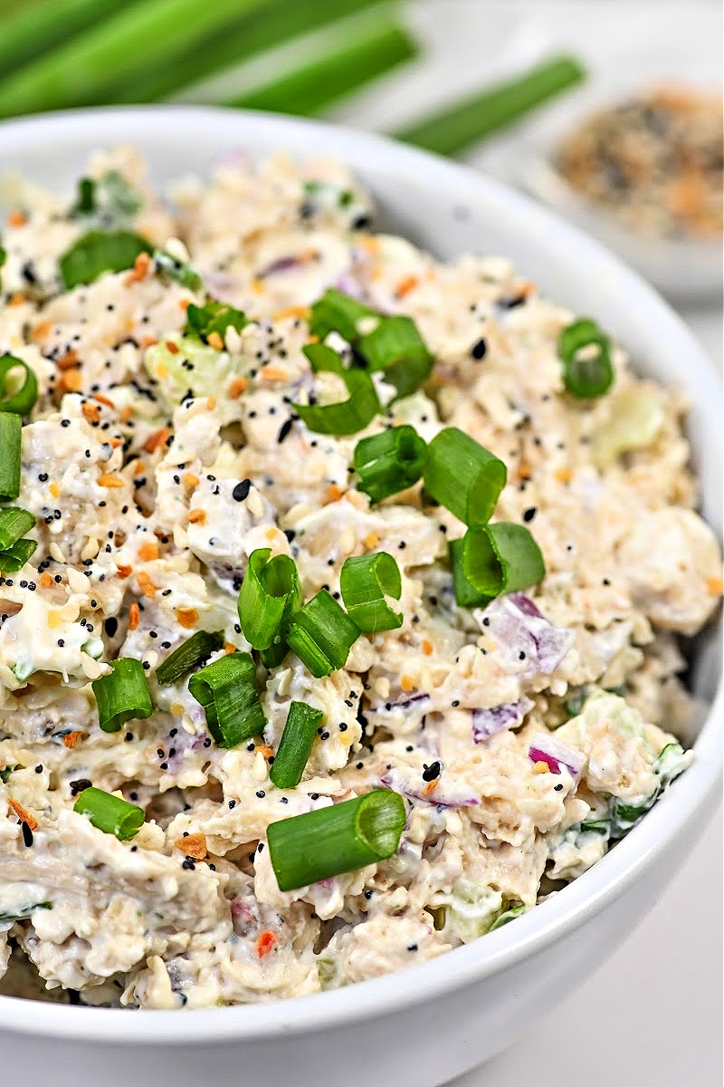 Keto Everything Bagel Chicken Salad