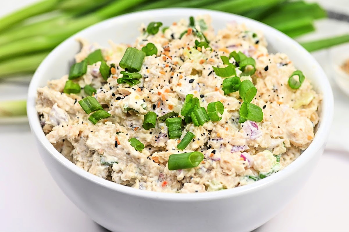 Keto Everything Bagel Chicken Salad