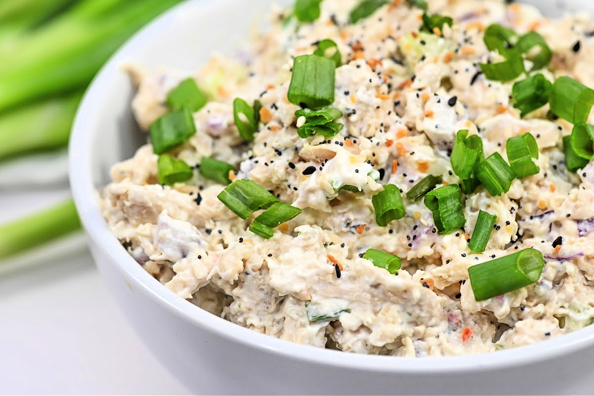 Keto Everything Bagel Chicken Salad
