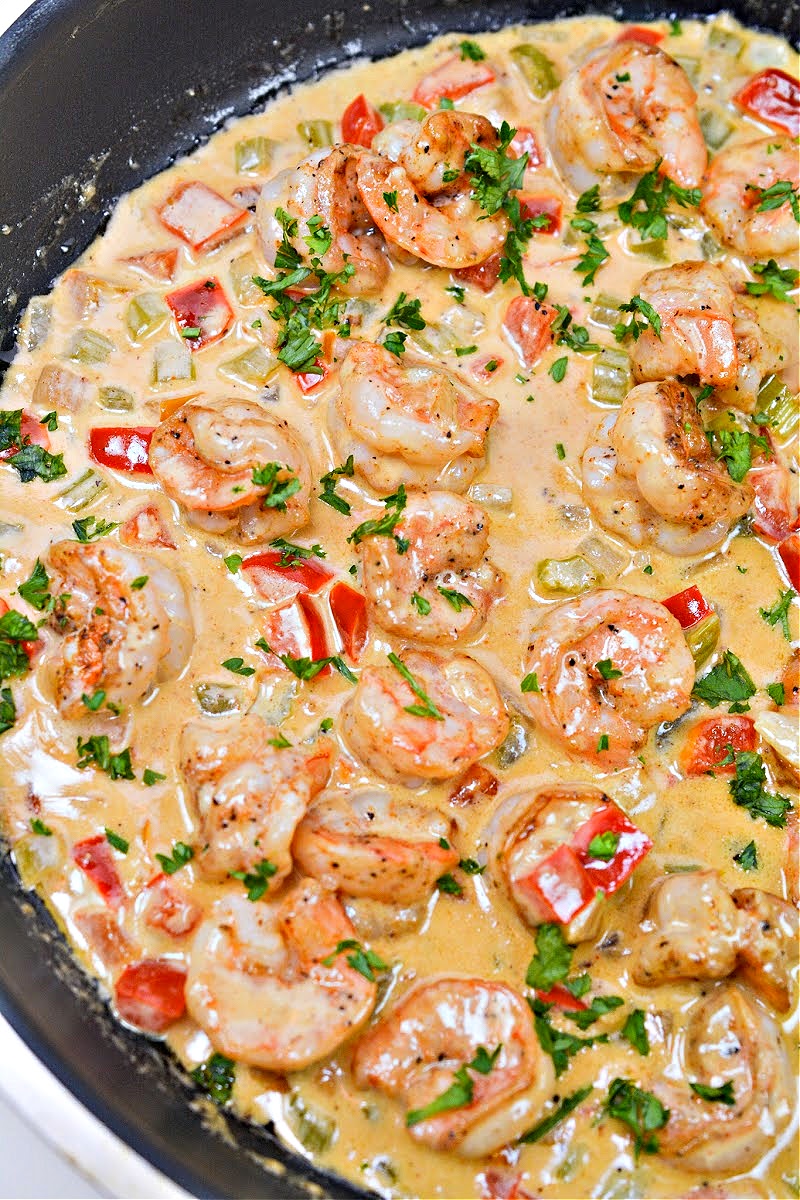 Creamy Keto Cajun Shrimp