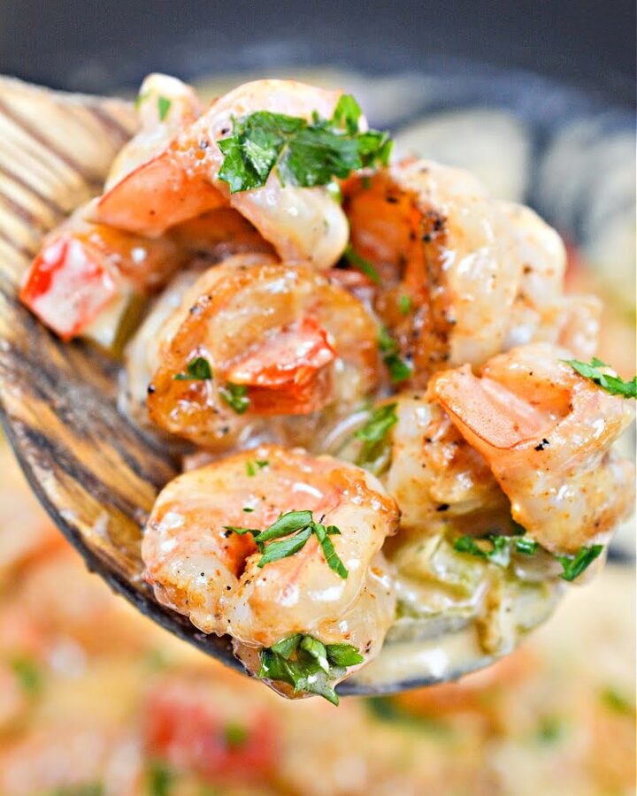 Creamy Keto Cajun Shrimp