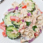 Greek Chicken Cucumber Salad