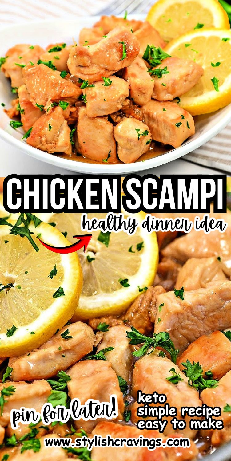 Keto Chicken Scampi