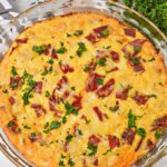 Low Carb Crustless Reuben Quiche