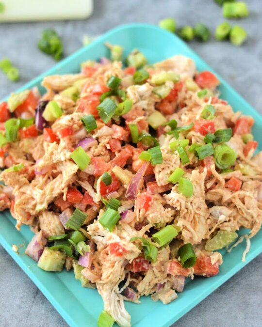 Keto Cottage Cheese Cajun Chicken Salad