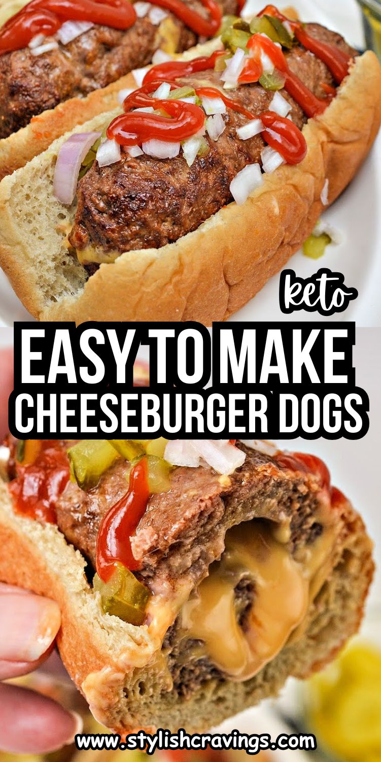 Keto Cheeseburger Dog