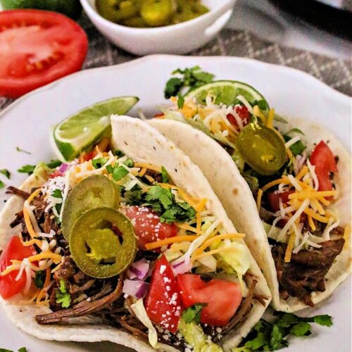 Slow Cooker Low Carb Beef Chuck Tacos