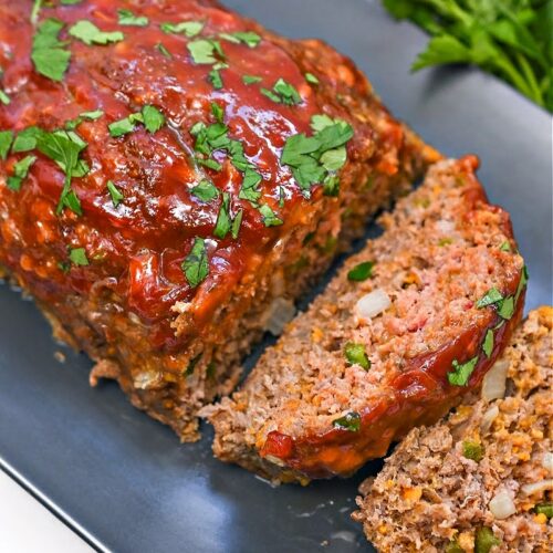 Keto Copycat Cracker Barrel Meatloaf