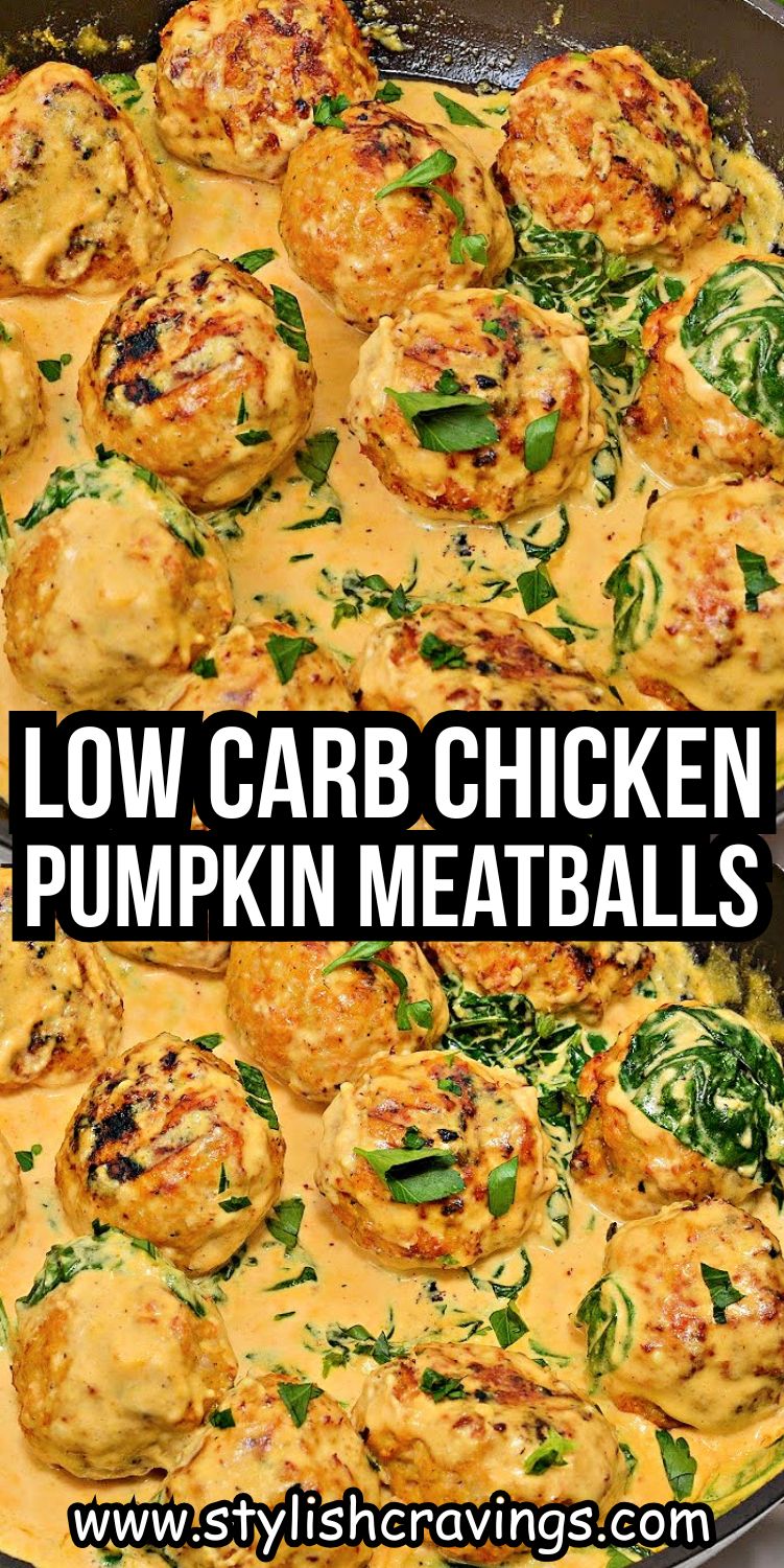 Low-Carb Pumpkin Meatballs