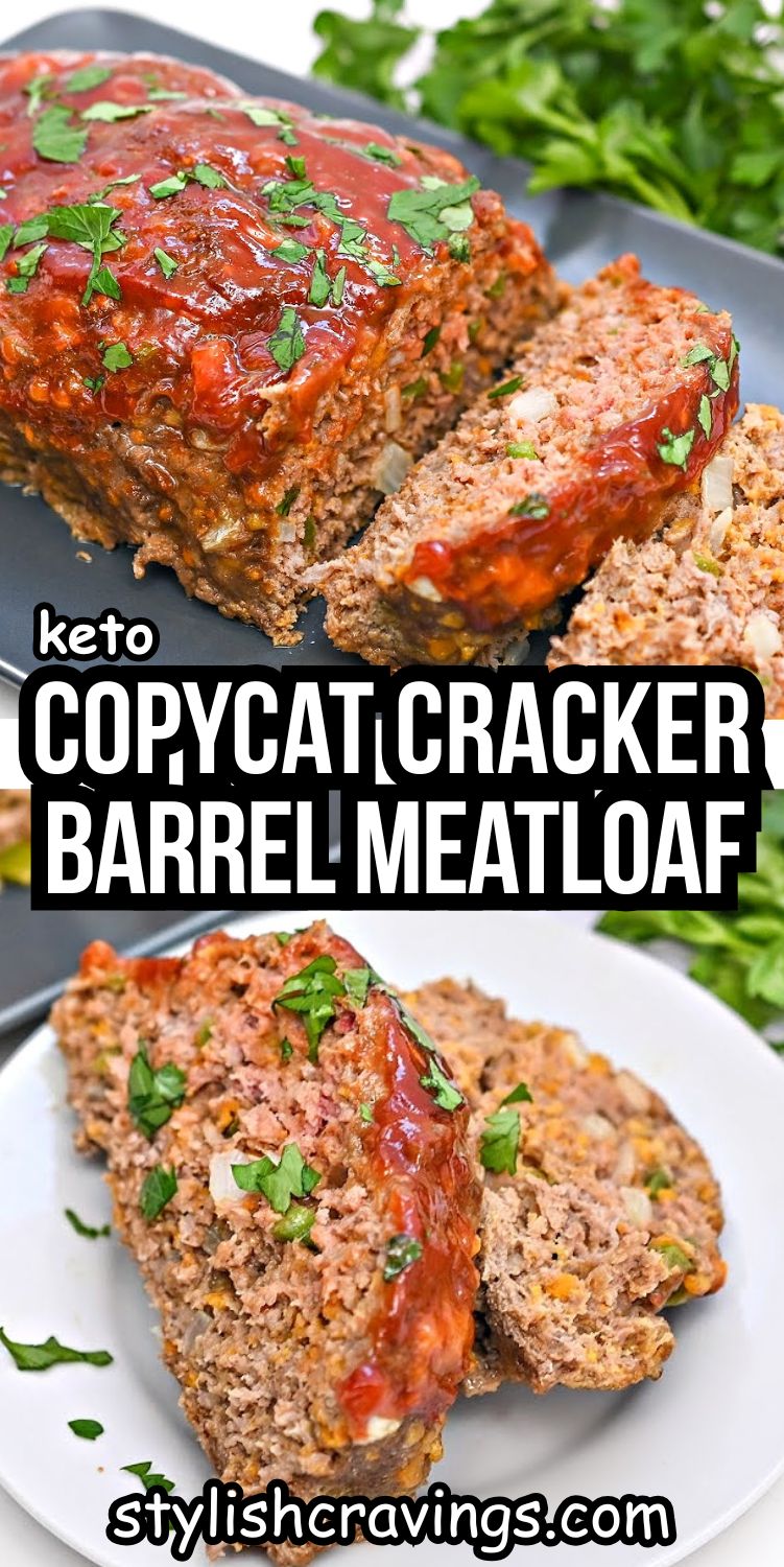Keto Copycat Cracker Barrel Meatloaf