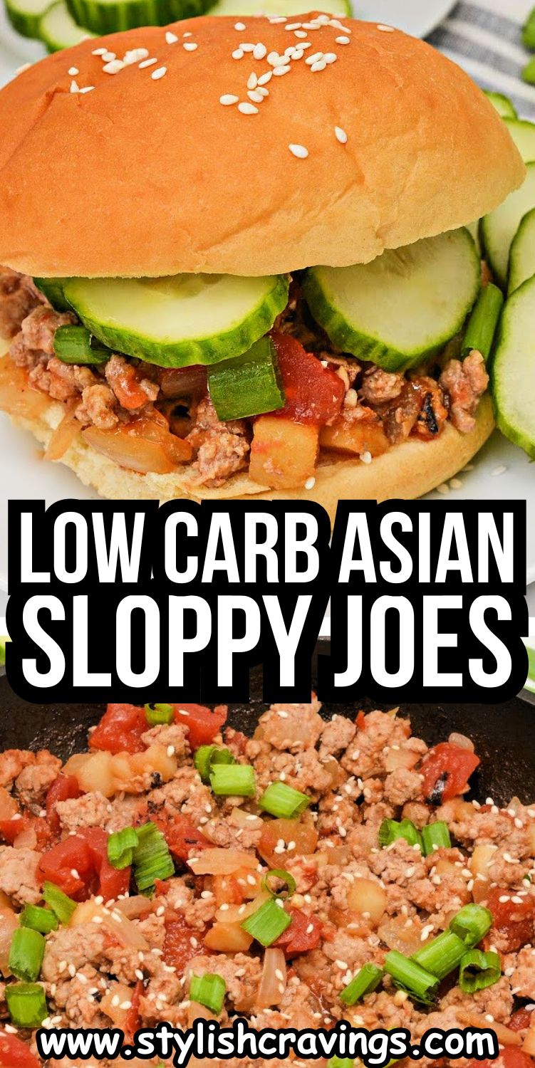 Low Carb Asian Sloppy Joes